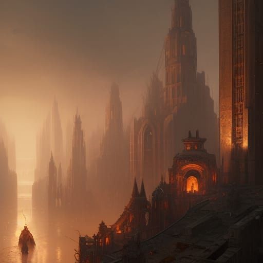 Keeper of Lost Cities: Dark Fantasy Concept Art