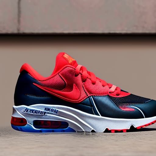 Fiery Nike Air Max Excee Sneaker Design