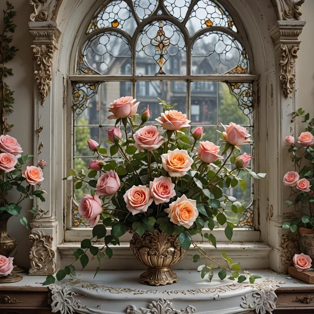 Victorian Rose Bouquet