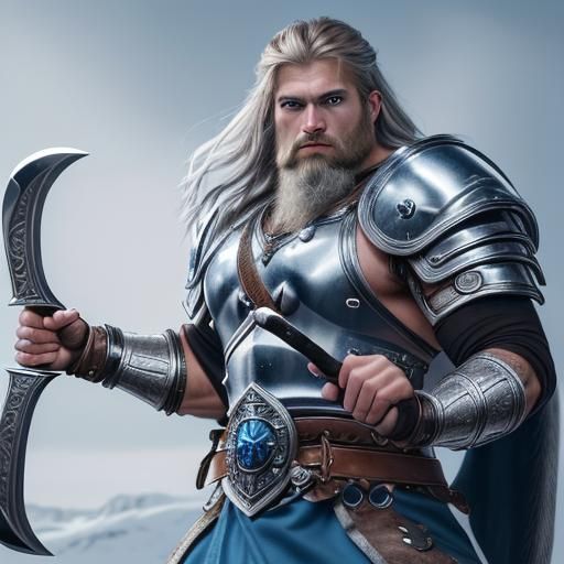 Viking Warrior King in 4K Ultra Detail