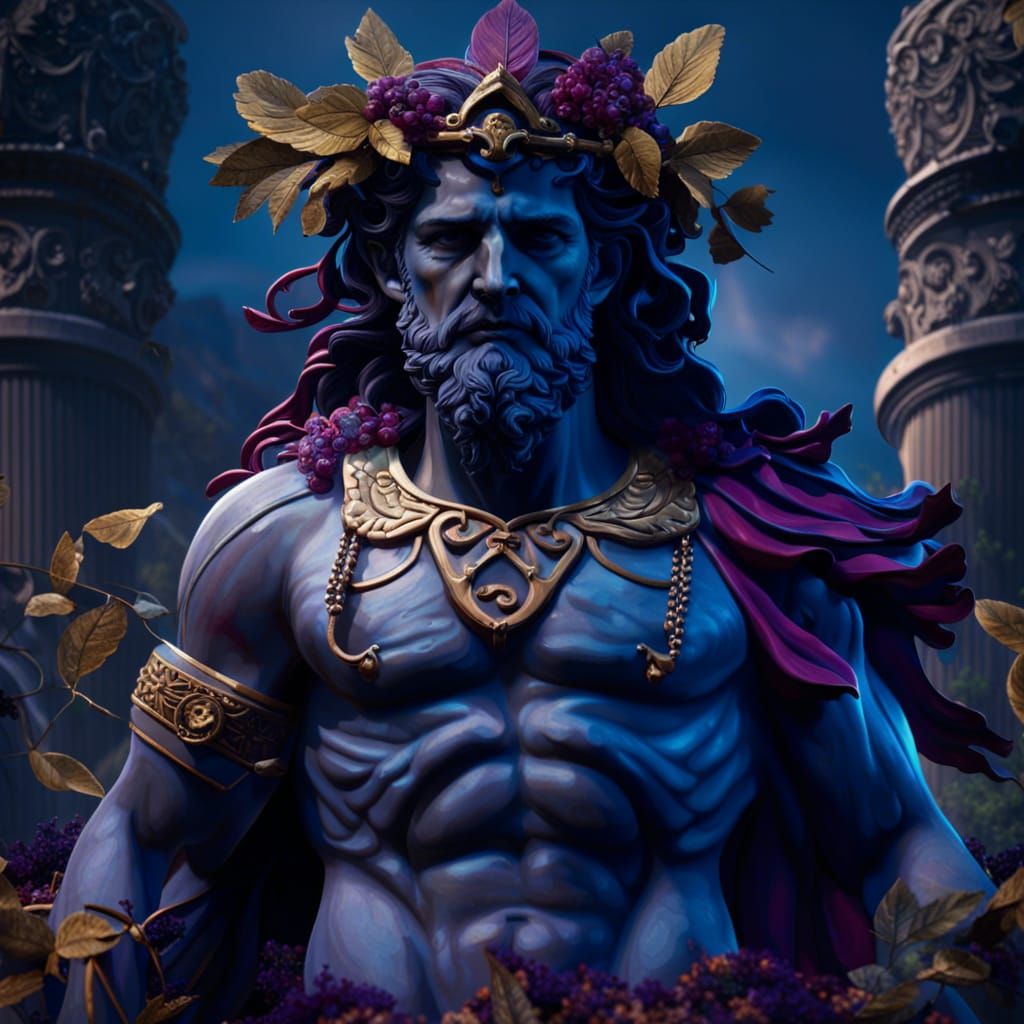 Dionysus: Greek God in Fantasy Art