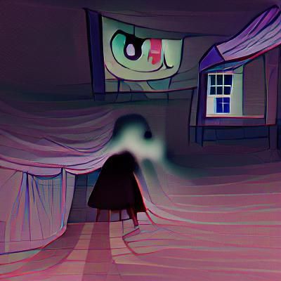 Eerie Horror Scene