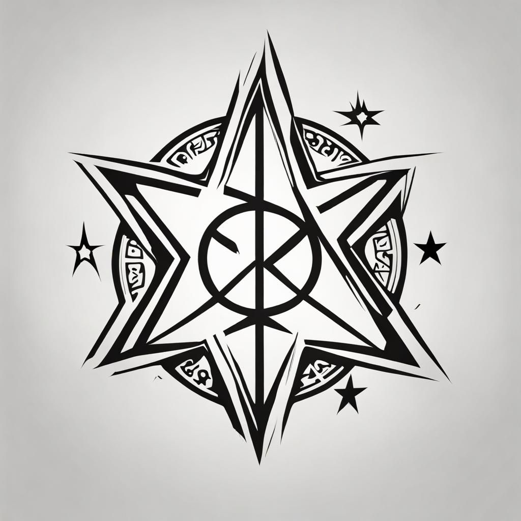 Starseed Logo with Rune Inscription and Star