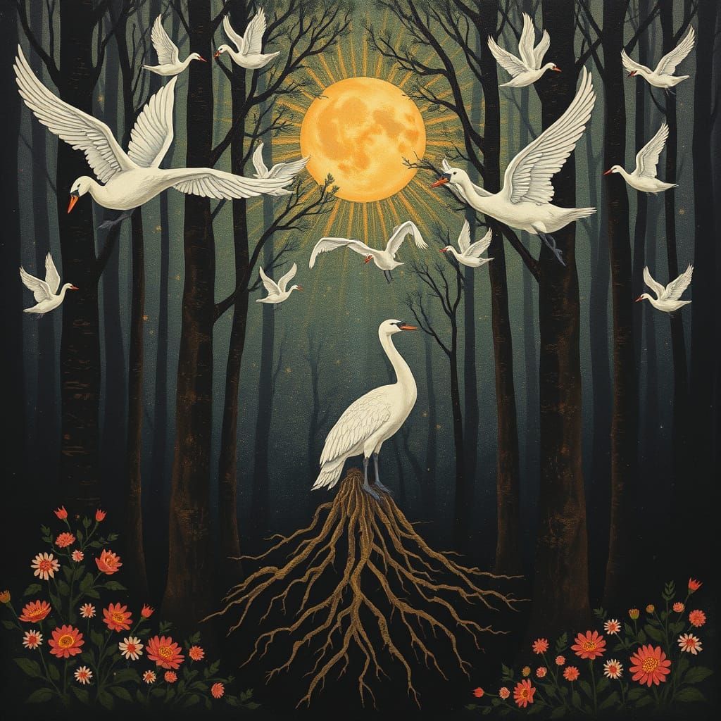 Women Empowered in Nature, Inspired by Klimt and More