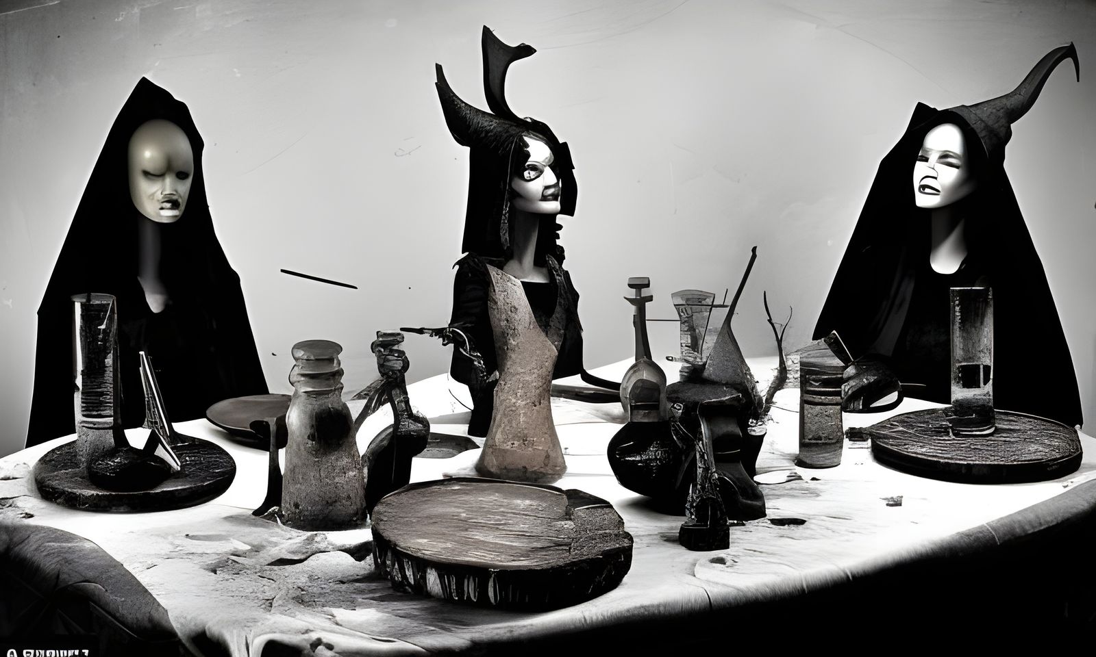 The Mannequin's dinner party