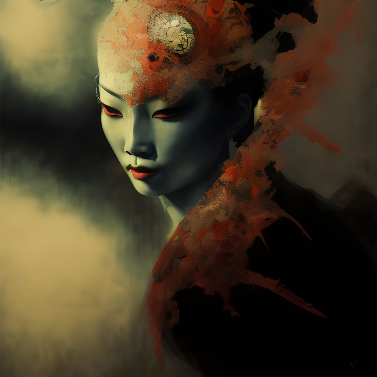 Dark mist geisha #2