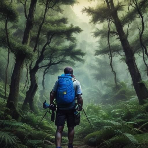 Mysterious Temple in Forest: Awaits Adventurer