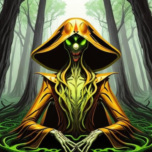 Ghost Lost in Thought: A Surreal AI Creation