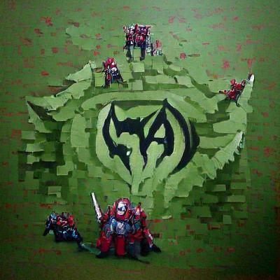 Horde of Warriors in Pixel Art Style