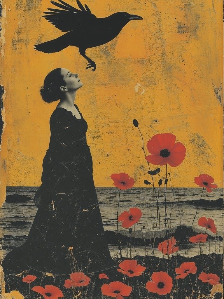 Golden Goddess in Ecstatic Dance, Swirling in a Kaleidoscope...