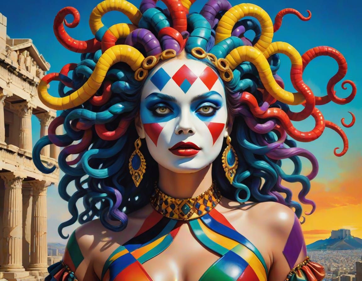 Harlequin Medusa