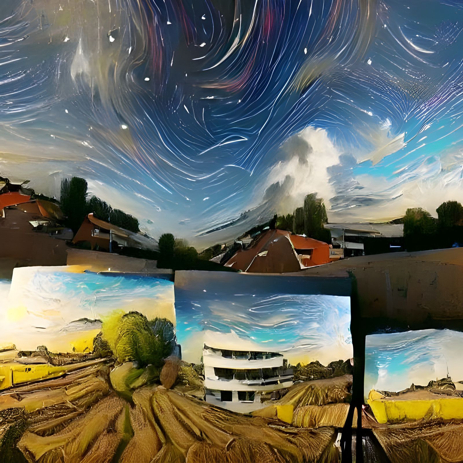 Timelapse Visualisation by AI