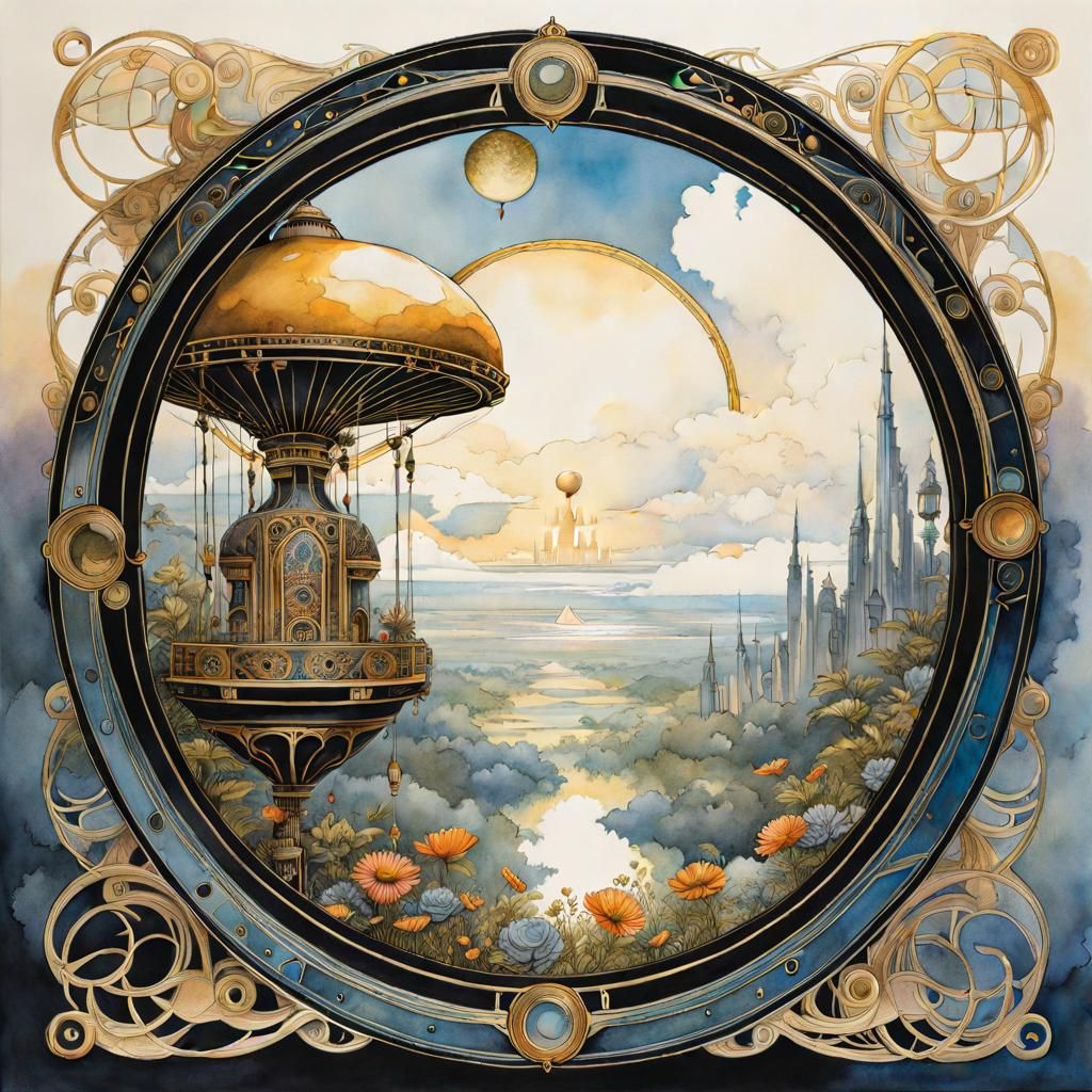 Dreamy Tambourine in Cloud City Garden