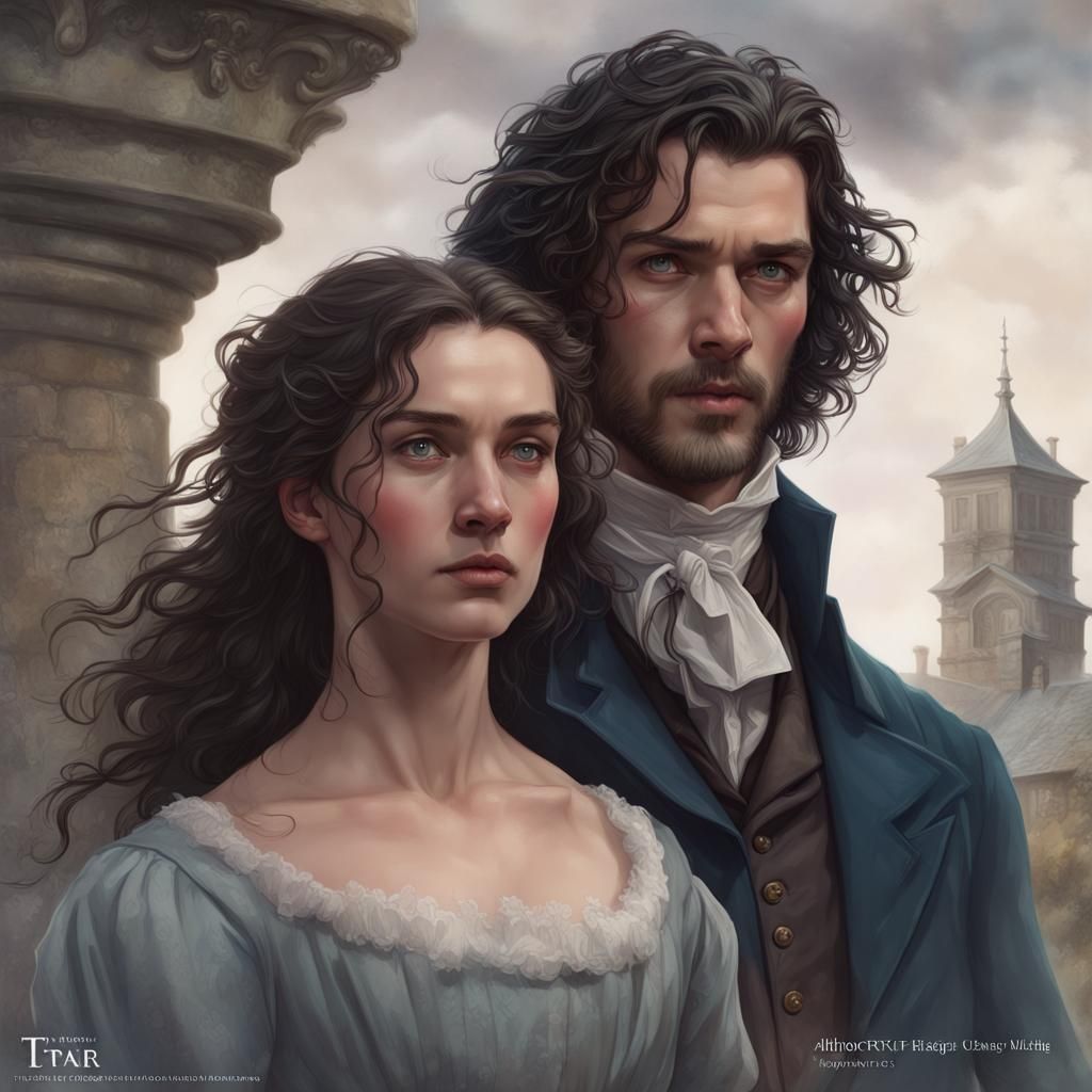 Heathcliff and Cathy from Wuthering Heights