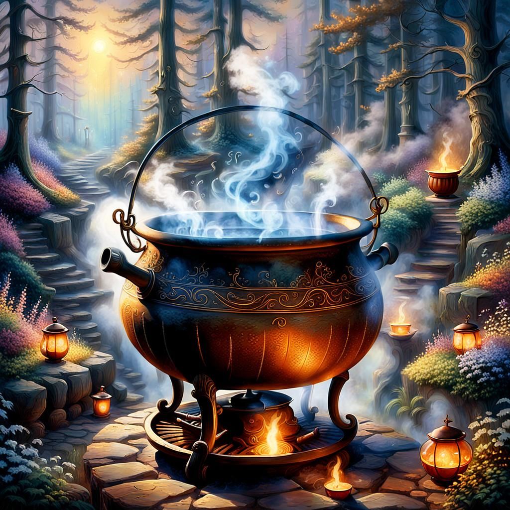 Cauldron of Peaceful Morning