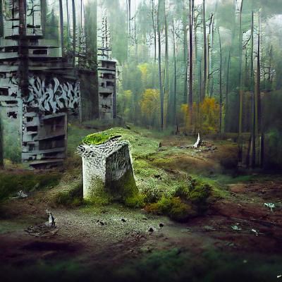 Post-Apocalyptic Ghost Town in Belarus, 2047