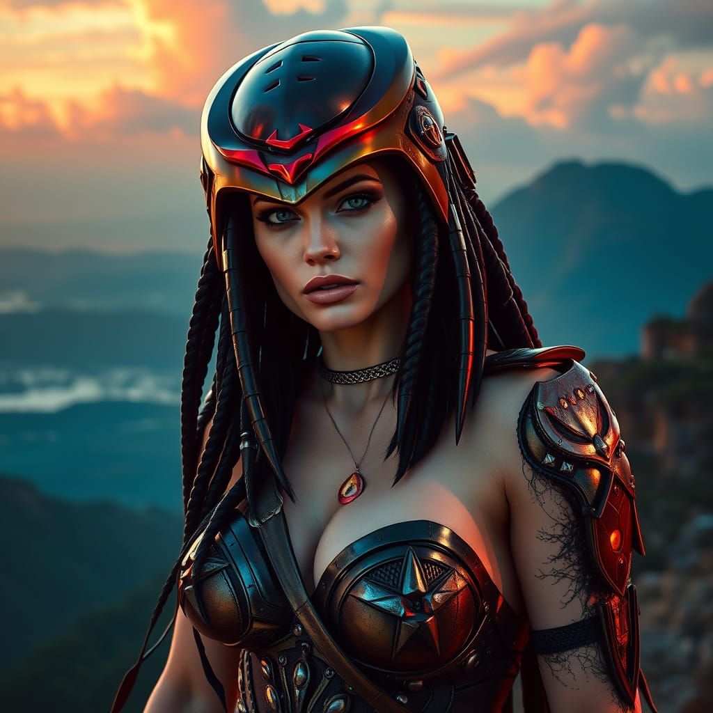 Ethereal Predator Huntress in Nova Portrait