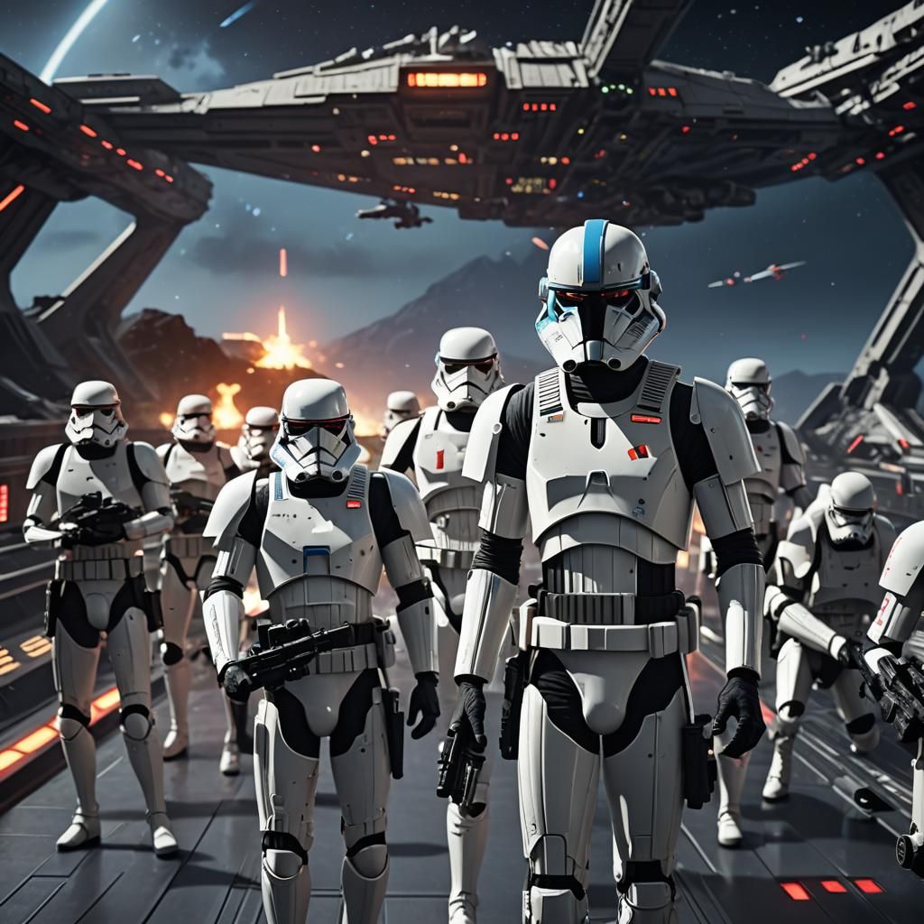 Grand Admiral Thrawn on Star Destroyer Bridge