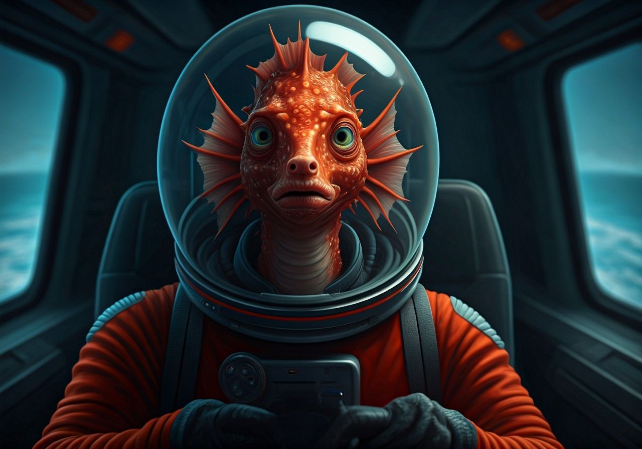 Seahorses Pull G-Forces