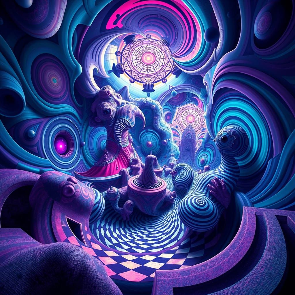 Mind-Bending Kaleidoscope of Impossible Geometry