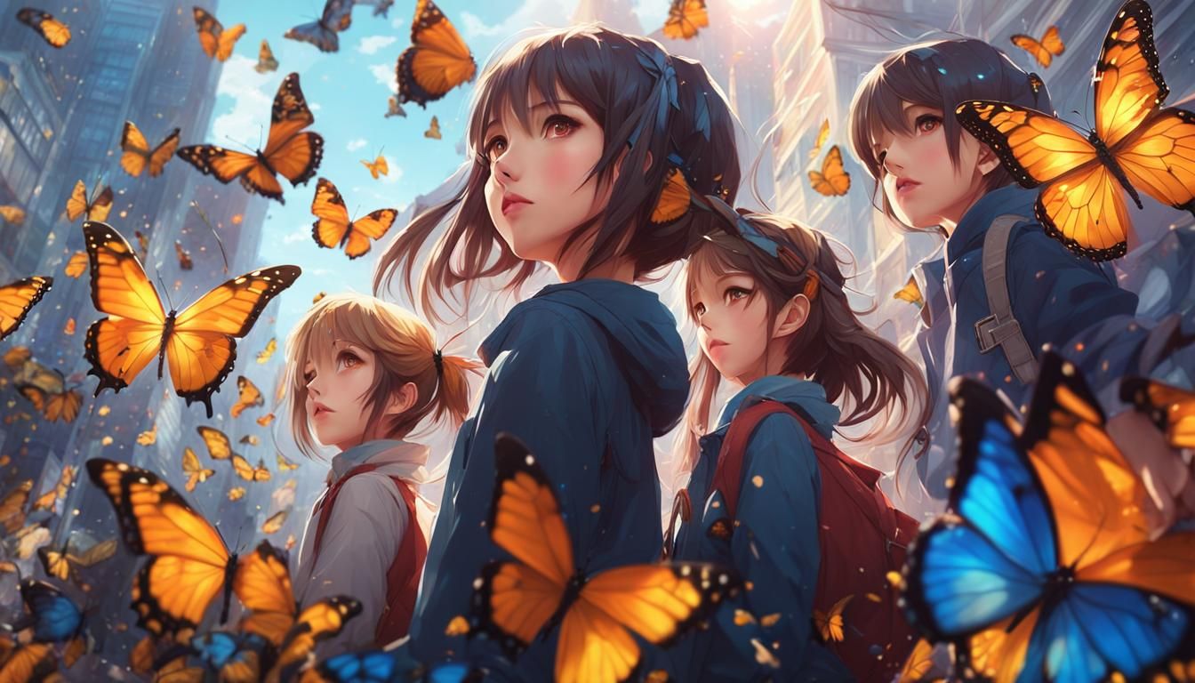The butterfly sisters