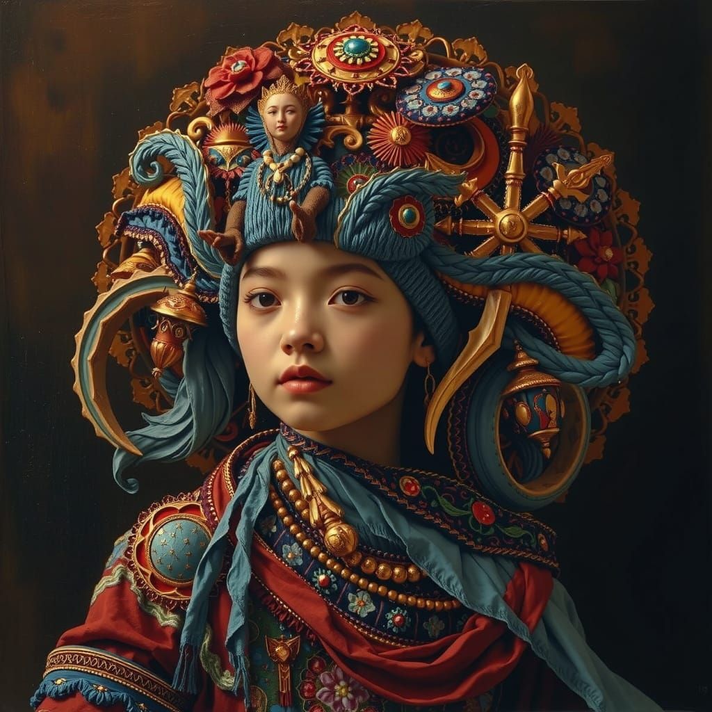 Masterpiece Painting Capturing Beauty and Truth