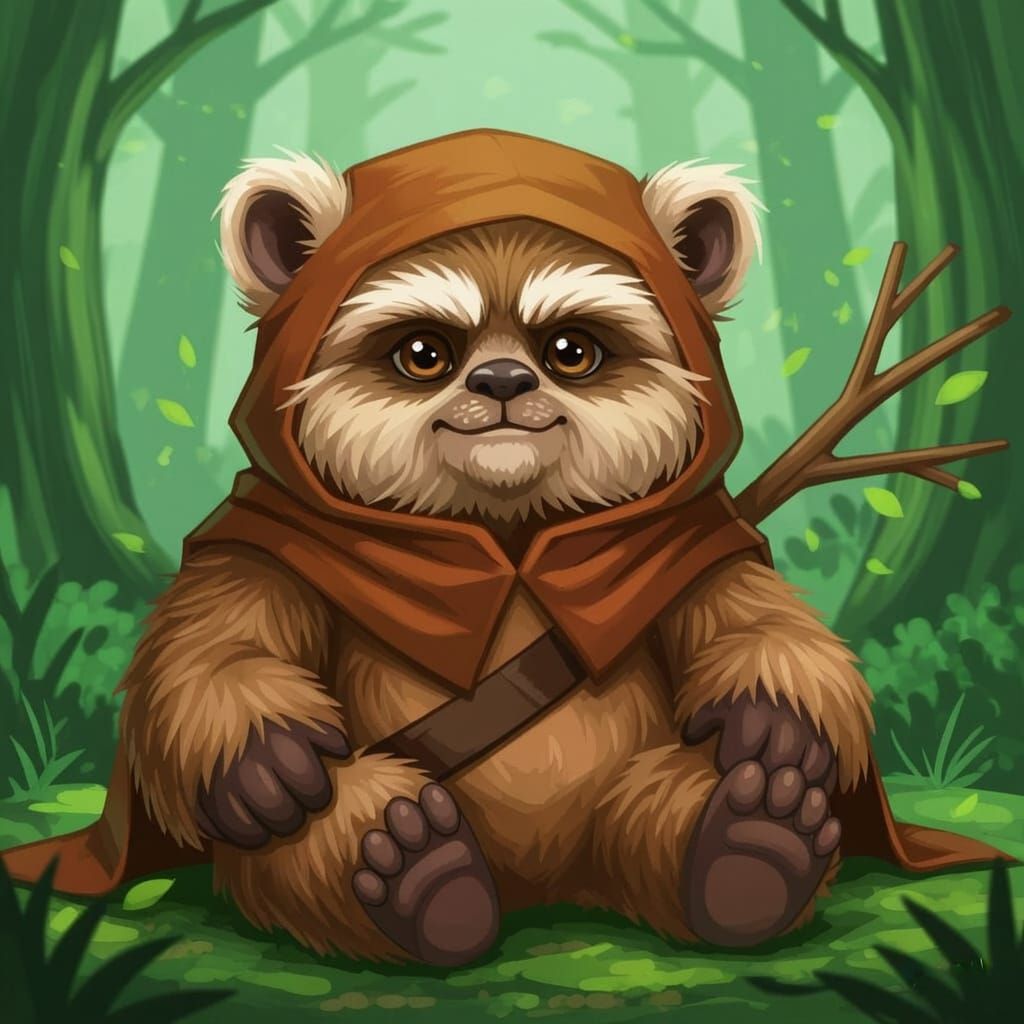 Fat Lazy Ewok