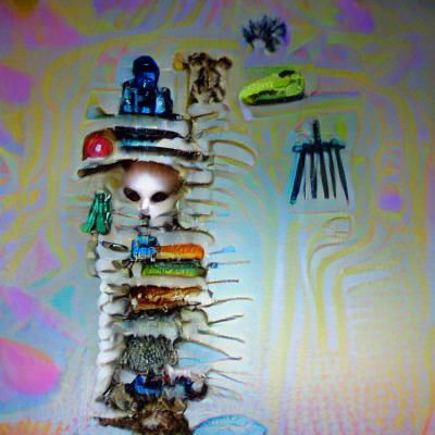 Surreal Assemblage of Random Objects