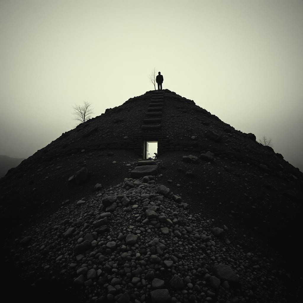 Surreal Enigmatic Photo in Street Photography Style