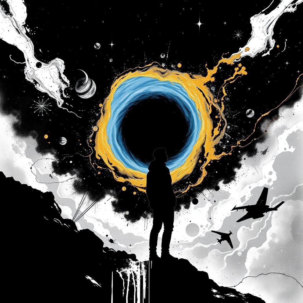 Celestial Horror in Monochrome