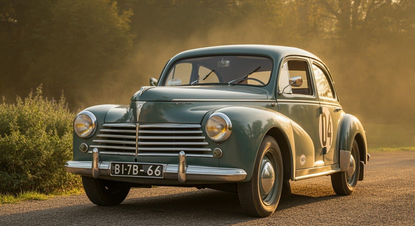 1950 Peugeot 203 Ready for Carrera Panamericana