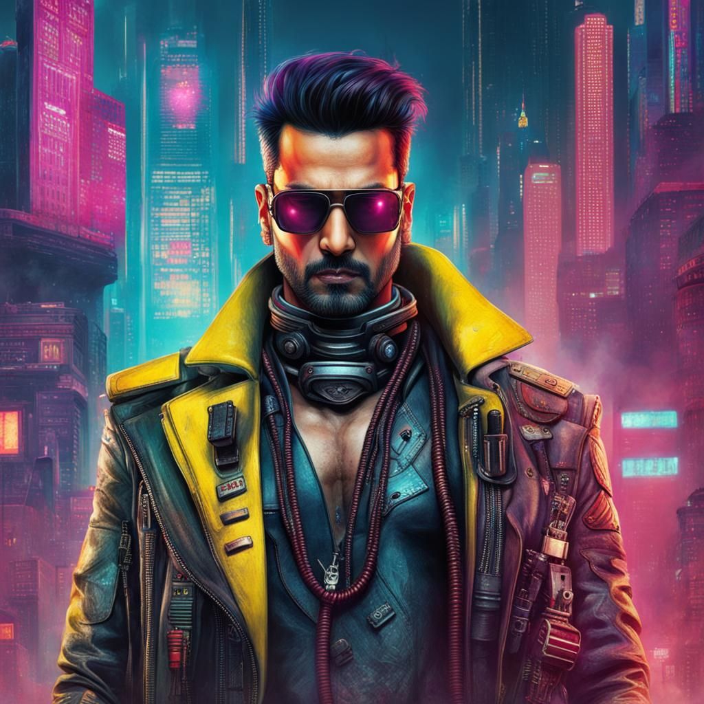 Bollywood Cyberpunk Fusion