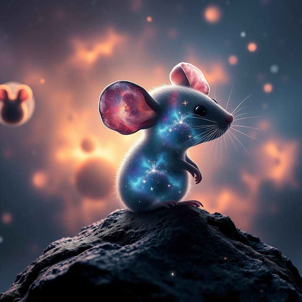 Fractal Cosmic Dreams in Hyperrealism