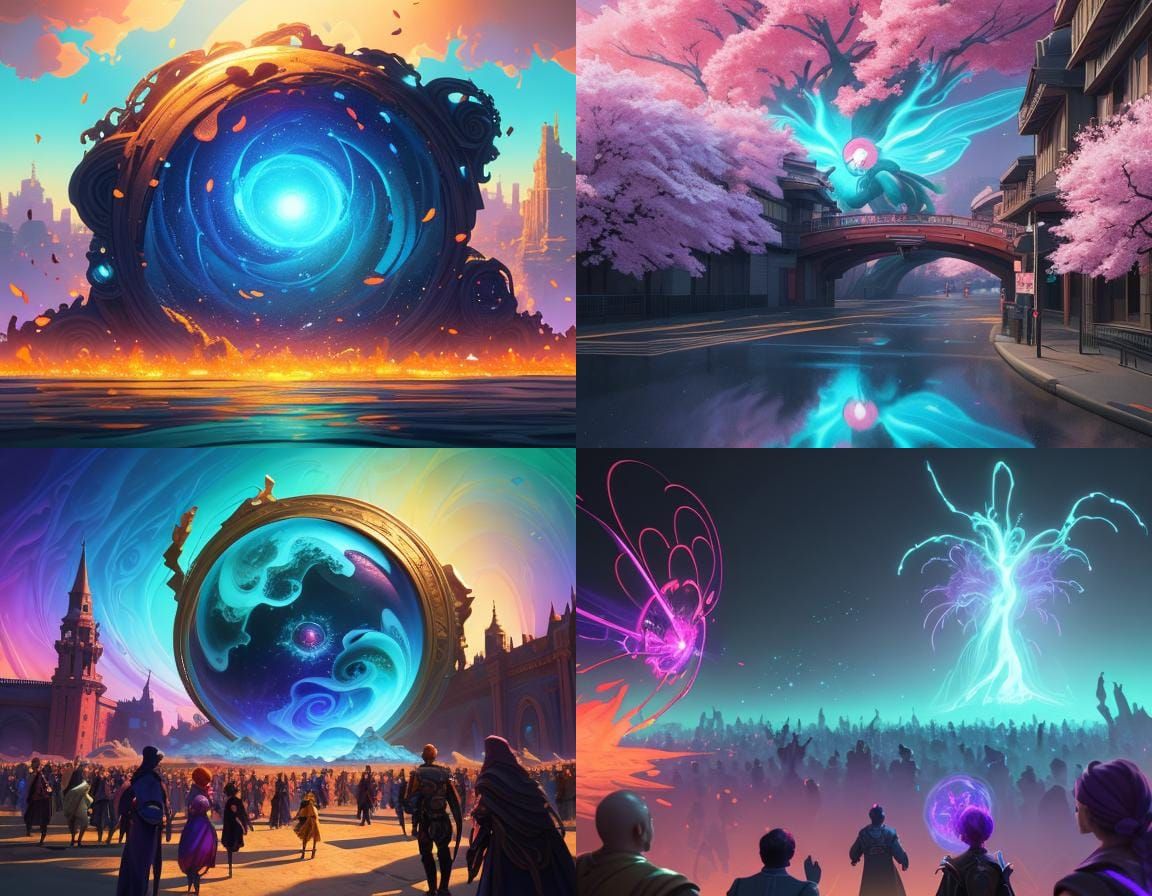 Emotional Mindscape: Fantasy Concept Art in Deep Color