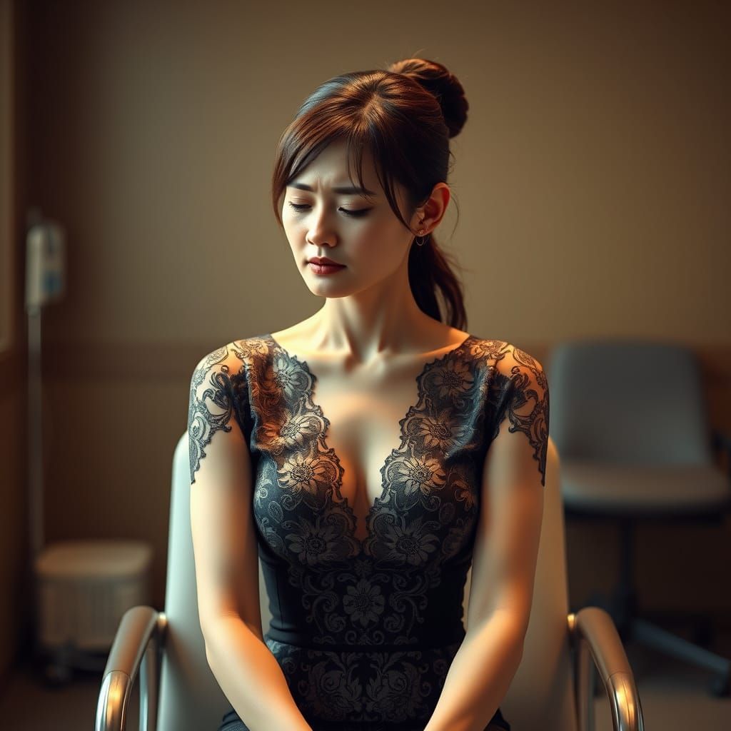 Office Woman's Rehabilitation in Autumnal Hues