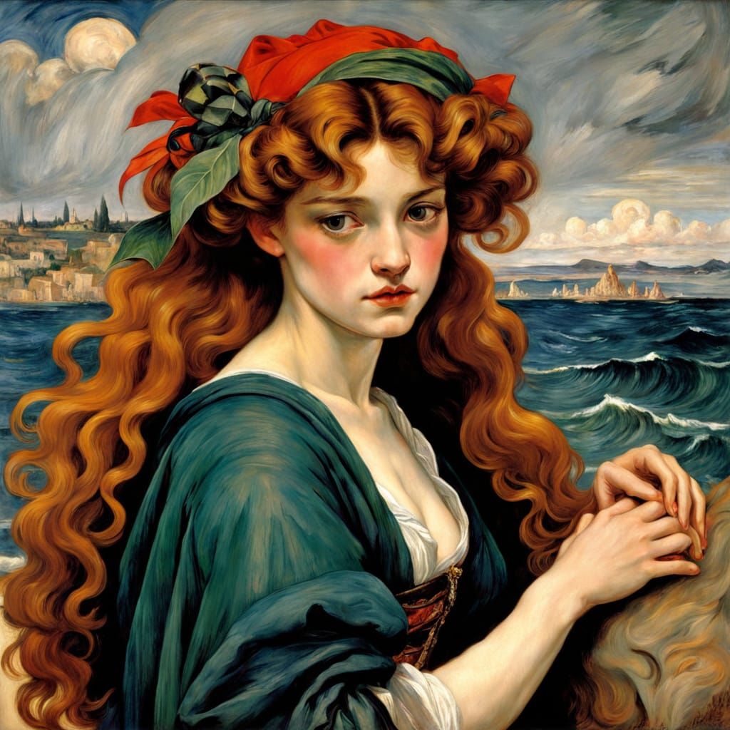 Masterpiece Fusion in Neo-Renaissance Style