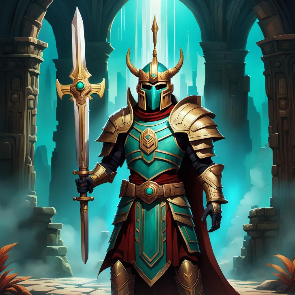 Hispanic Sentinel Protecting People in Aztec Ruins