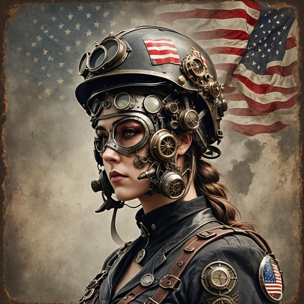 Steampunk Memorial Day Tribute to Fallen Soldiers