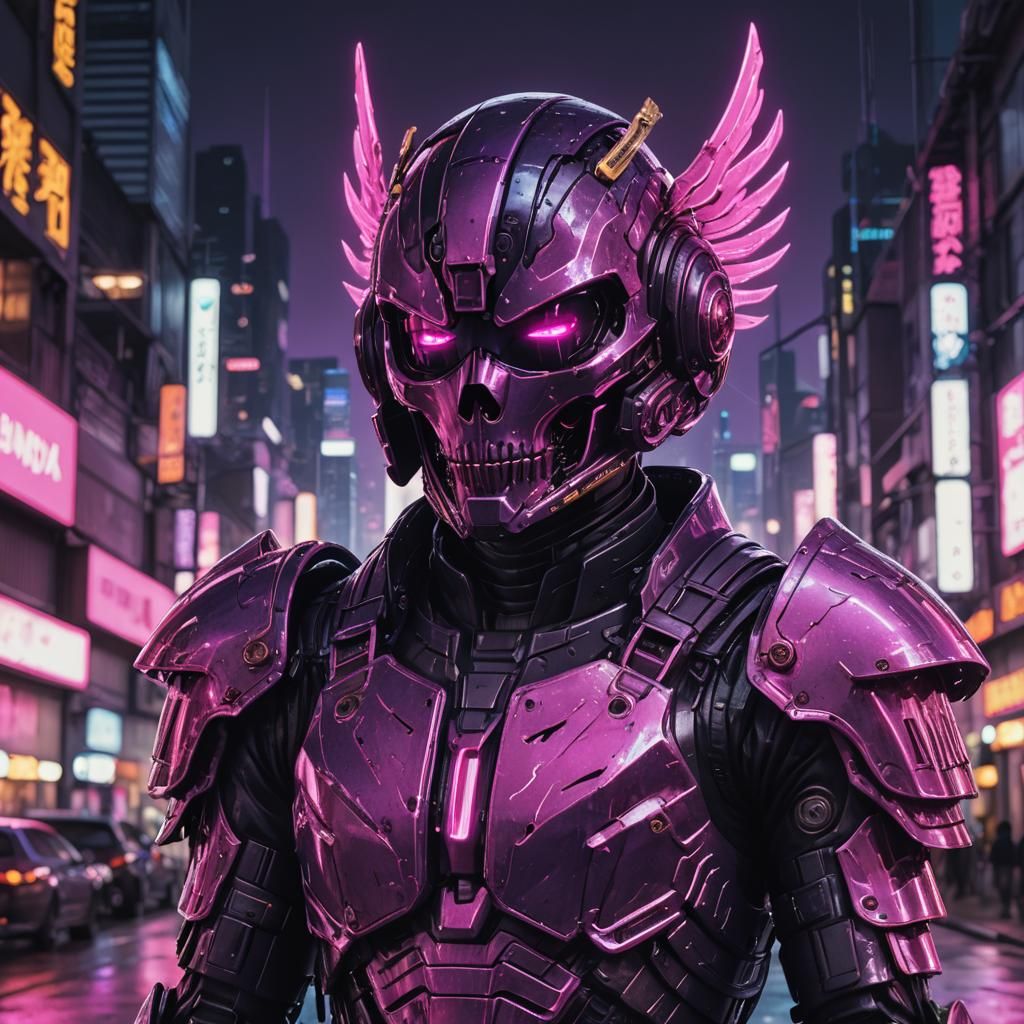 Cyberpunk Reaper Soldier