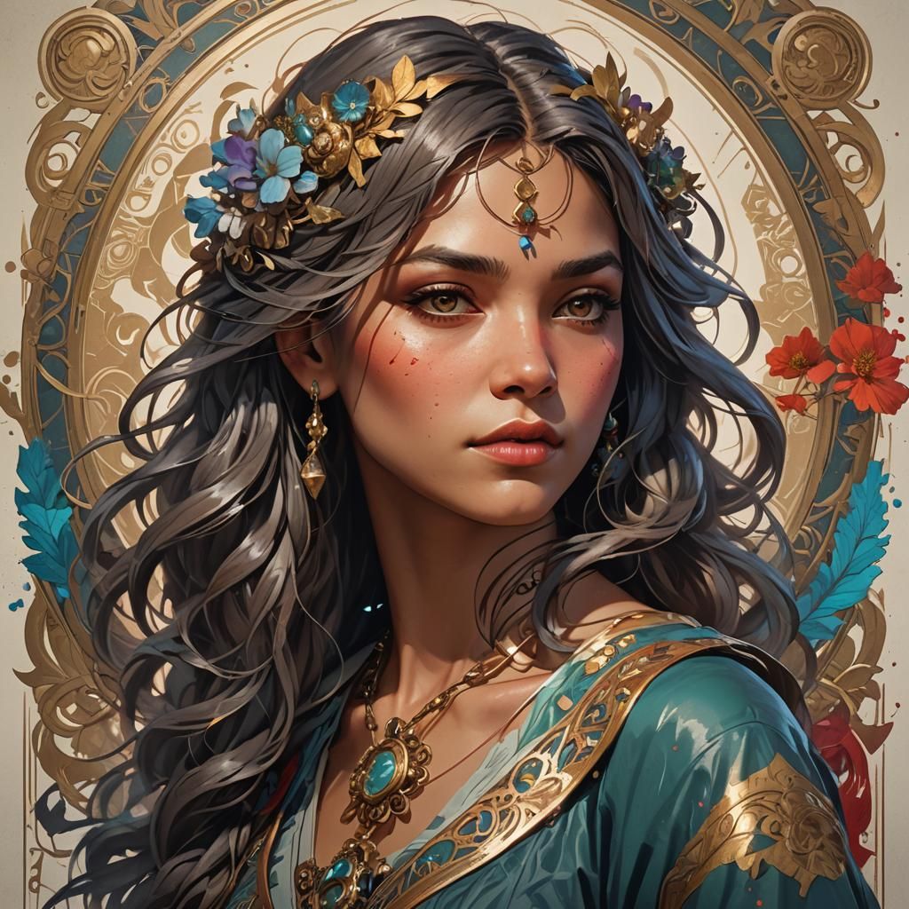 Most Wanted Poster in Artgerm Style