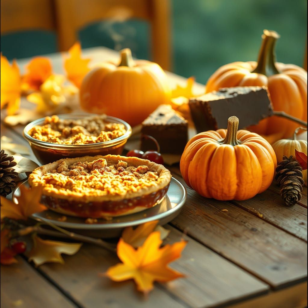 Cozy Autumn Scene in Michigan