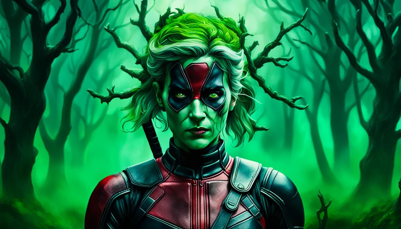 Lady Deadpool and Wolfverine: Surrealist Showdown