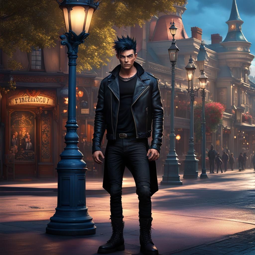 The Vampire Jimmy at Disneyland
