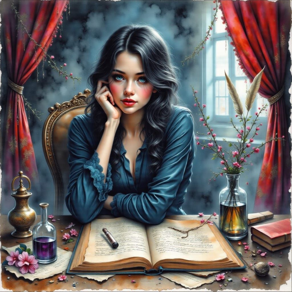 Mystical Study in Whispers of Madness