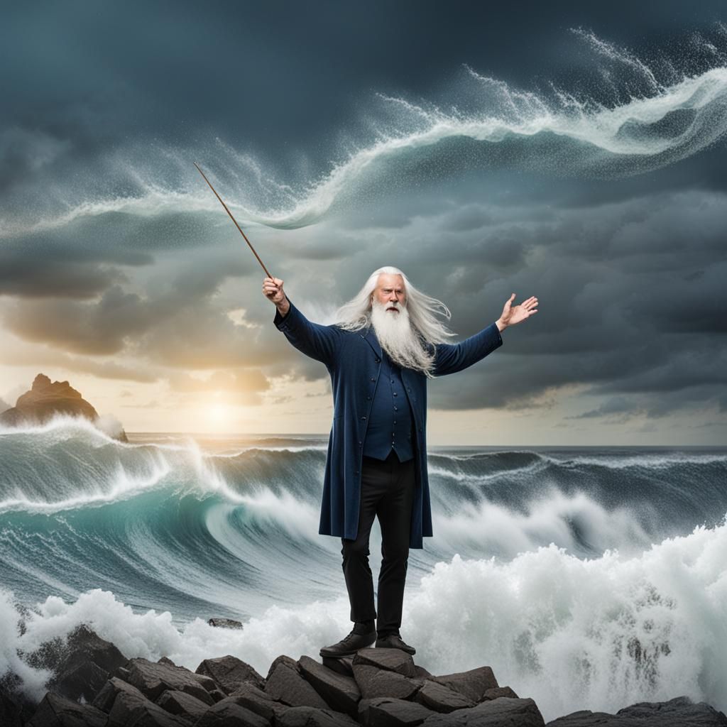 Ocean Symphony Conductor Directs Tidal Waves