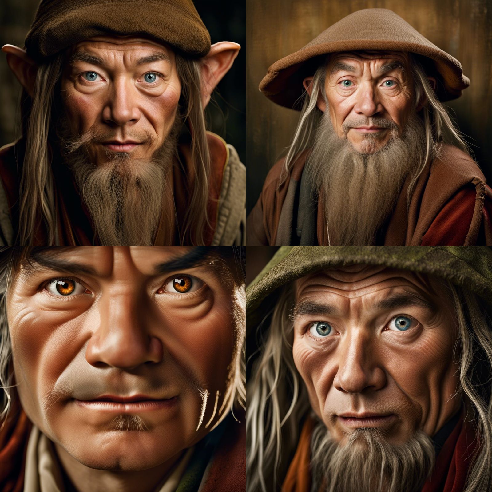 Hobbit Portrait in Beijing, Professional Photography Style