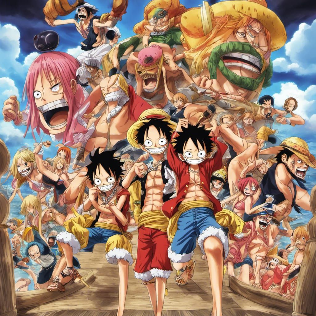 One Piece Anime Scene
