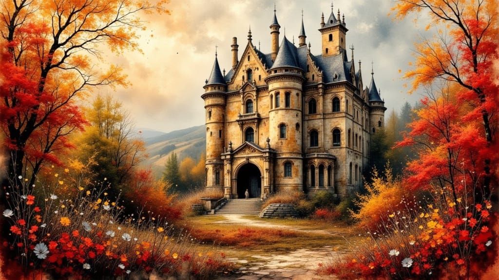 Bourscheid Castle Decay in Sinister Abandonment