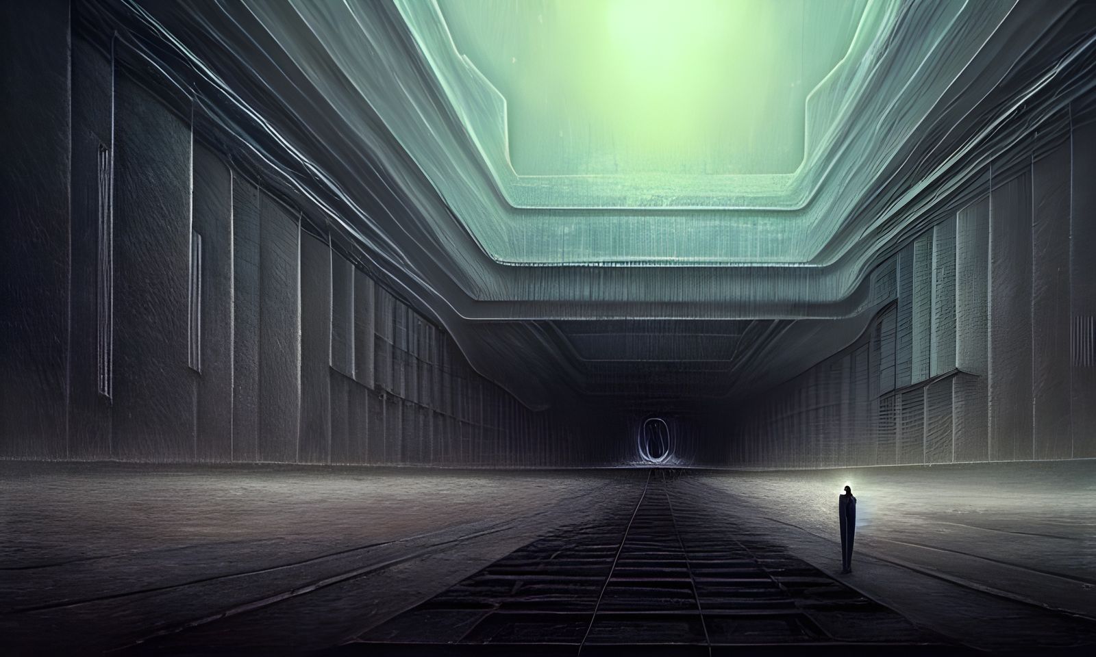 Dystopian Eternal Autocracy: Digital Illustration