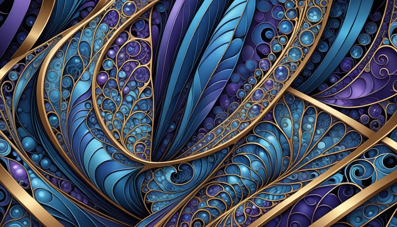 Fractals in Harmony: Glass Harp Serenade